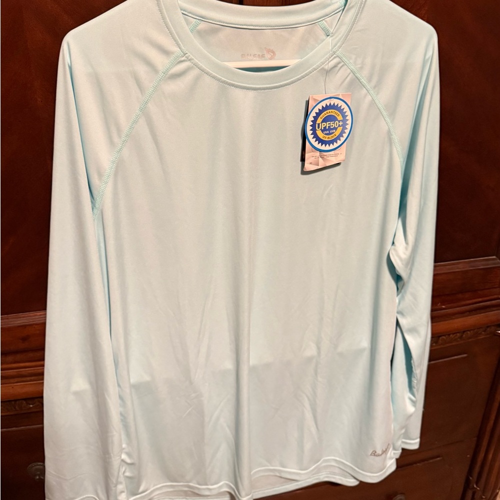 Women’s Baleaf Crew Neck Sun shirt with UPF 50+ protection-Size XL